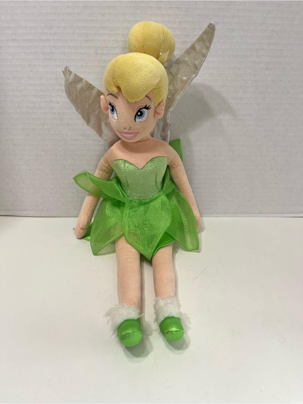DISNEY STORE Tinkerbell fairy plush doll 22” tall Peter Pan fairies